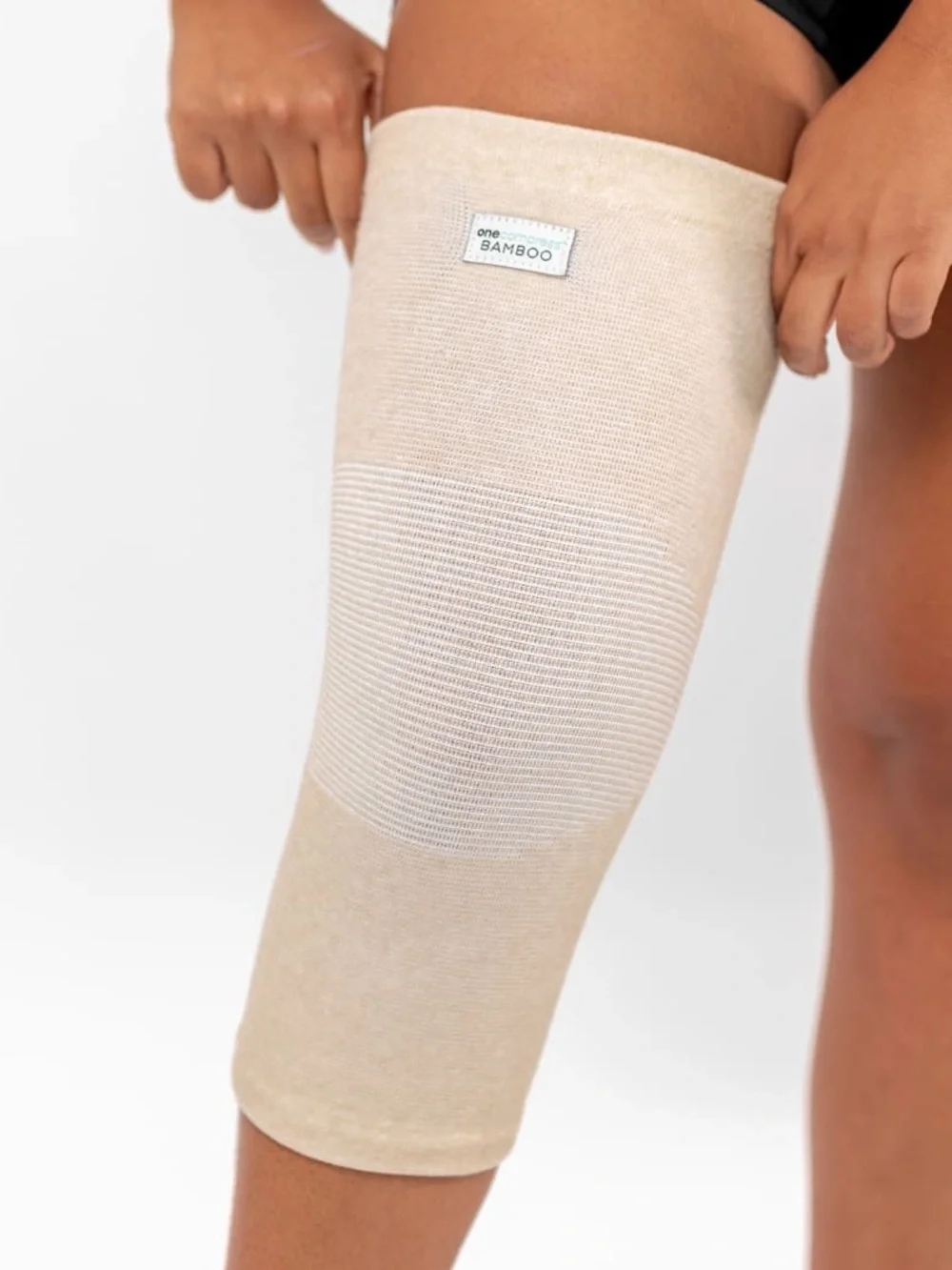 Onecompress Premium Natural Healing Bamboo Knee Sleeve NWT Size XL - Bundle of 2